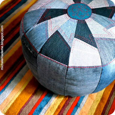 http://www.michelemademe.com/2011/09/drop-dead-denim-one-tough-pouf.html