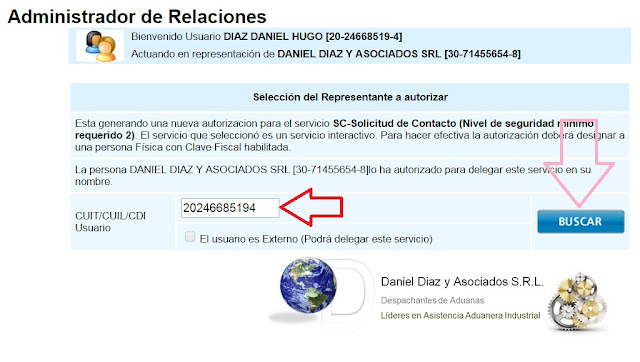  DANIEL DIAZ Y ASOCIADOS SRL