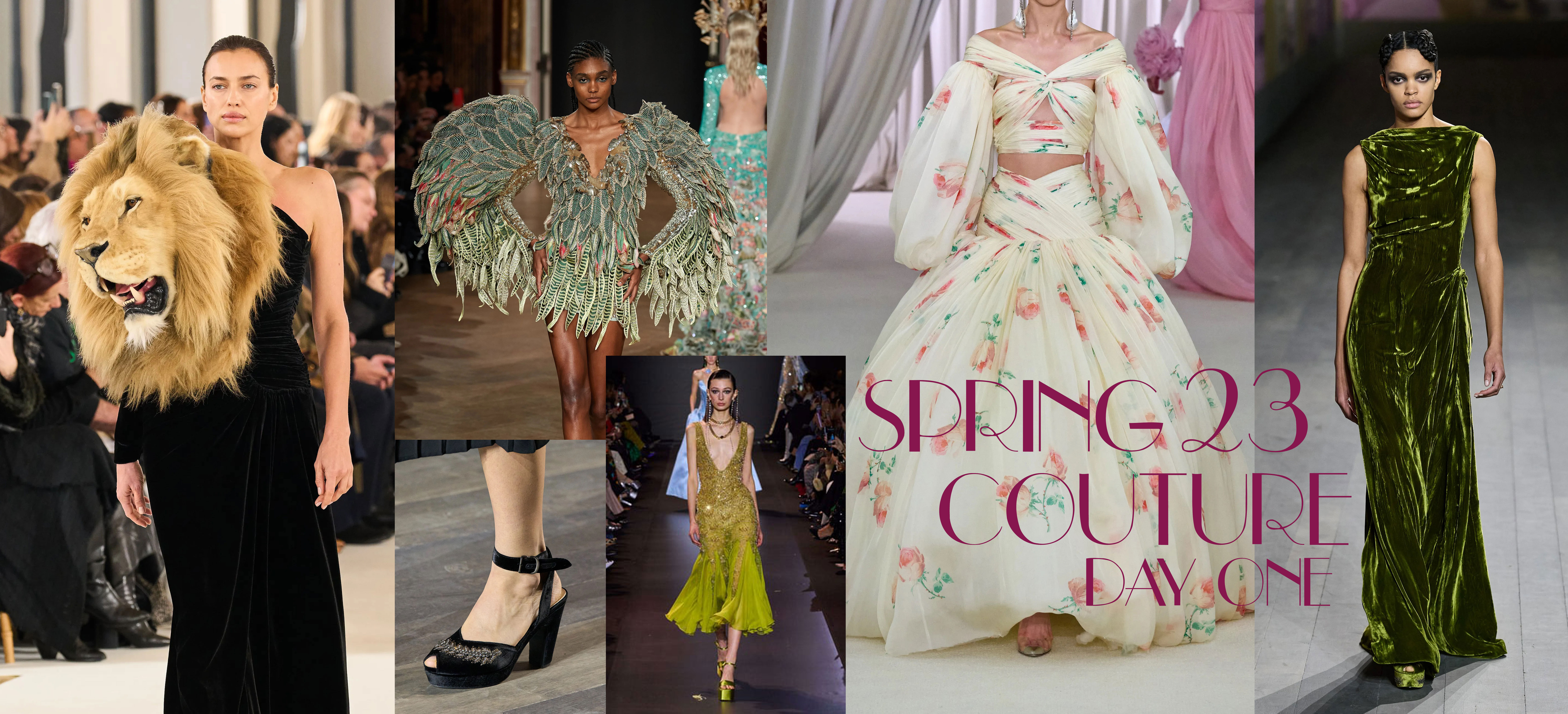 Paris Couture Week Spring 2023 Review - Day 1