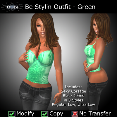 BSN Be Stylin Outfit - Green