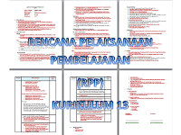 DOWNLOAD RENCANA PELAKSANAAN PEMBELAJARAN (RPP) KURIKULUM 13 