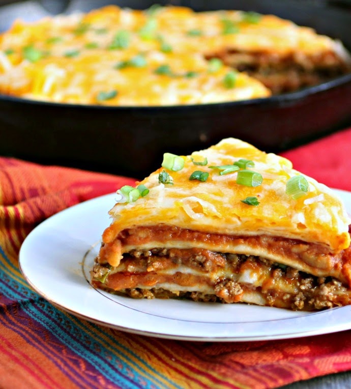 Mexican Tortilla Pie