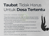 Tobat Untuk Dosa Secara Umum