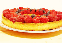 Tarte aux fruits rouges