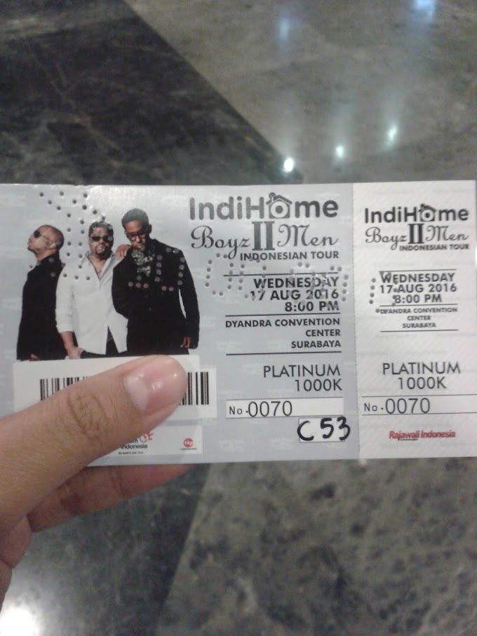 Boyz II Men Indiehome Concert Indonesia