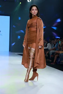 Actress Tamanna Bhatia Ramp Walk at Bombay Times Fashion Week 2020