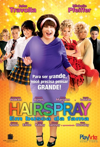 Capa Hairspray, em Busca da Fama Torrent 720p 1080p 4k Dublado Baixar