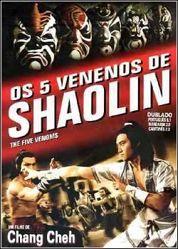 Download - Os 5 Venenos de Shaolin Dual Áudio - DVDRip AVI