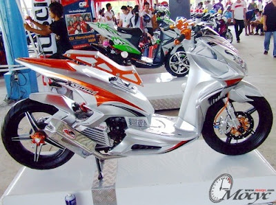 34 Foto Gambar Modifikasi Motor Yamaha Xeon GT 125 Eagle Eye