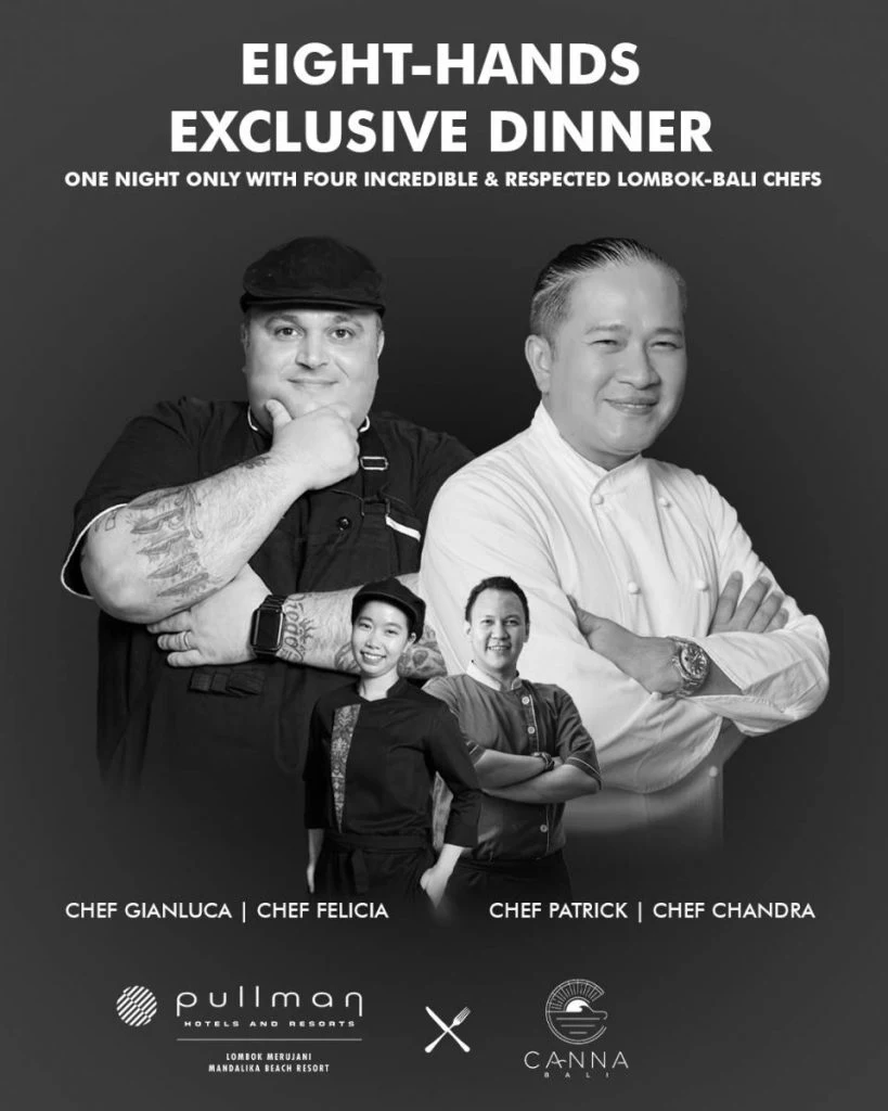 Eight Hands Exclusive Dinner at Pullman Lombok Mandalika