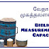 வேதாகம திட முகத்தலளவைகள் -1 | Biblical Measurements of Capacity - 1