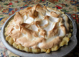 Raisin & Sour Cream Meringue Pie