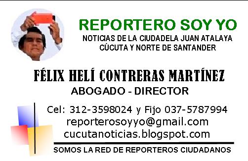 El reportero es usted en el #ReporteroSoyYo desde Cúcuta vía cucutanoticias.com