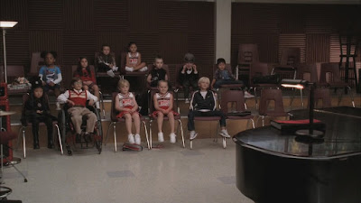 a photo of the glee kids as actual kids