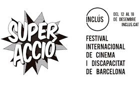 cartel del festival de cine sobre la discapacidad Inclús, en Barcelona