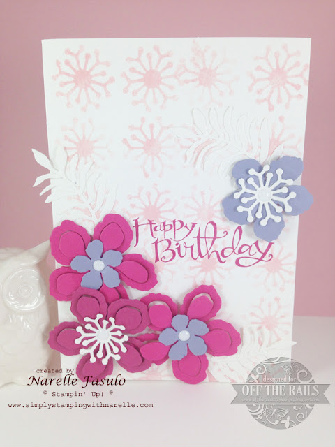 Using the Negatives - Off The Rails Scrapbooking - Simply Stamping with Narelle