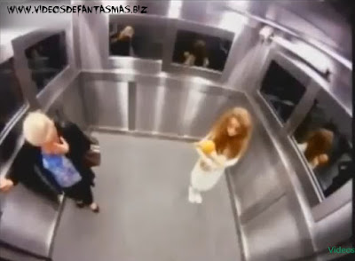 Broma de niña fantasma en ascensor