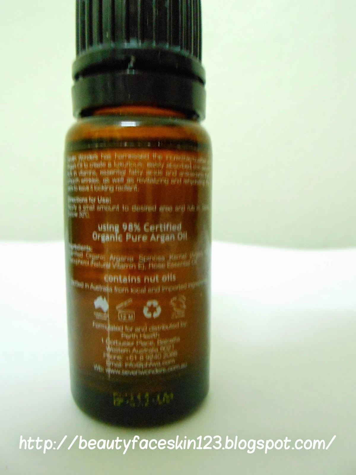 SEVEN WONDERS MOROCCAN ARGAN OIL SERUM