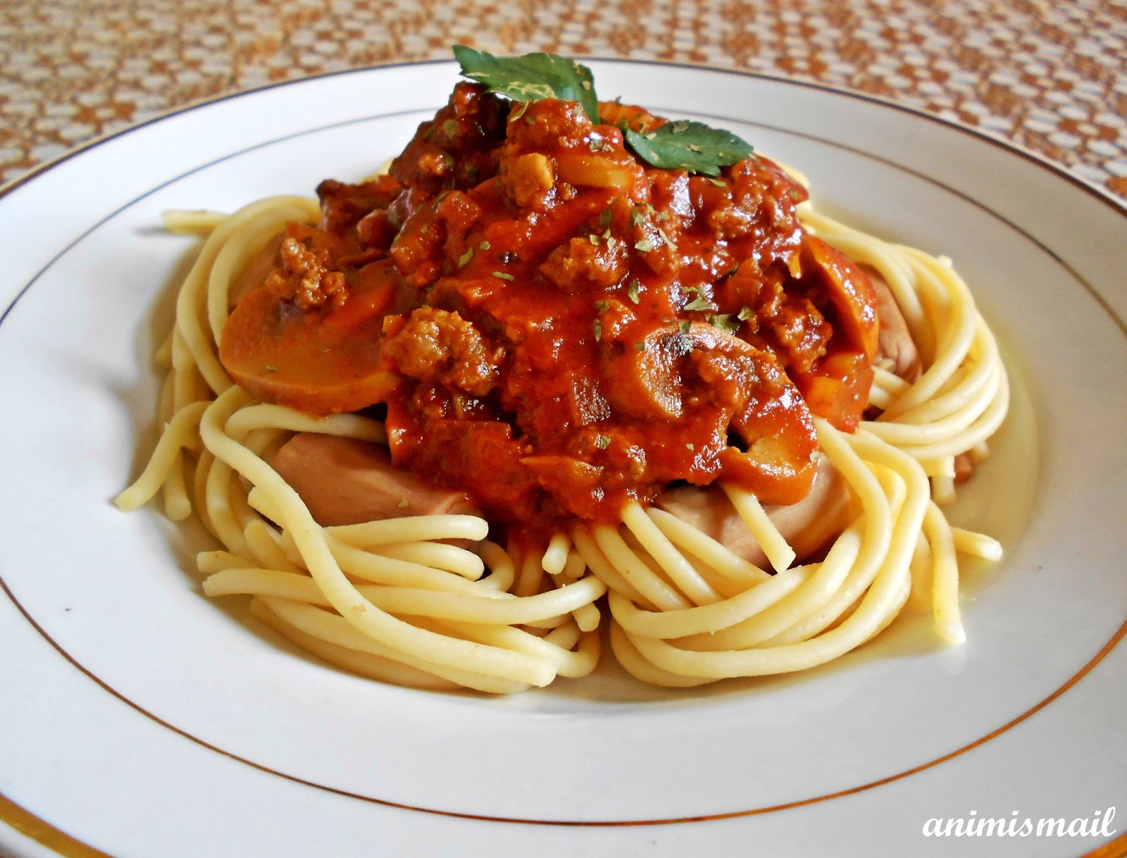 Spaghetti Bolognese Mudah (bukan mudah.my ye)  a N i M