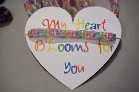My Heart B'Looms For You school Valentine