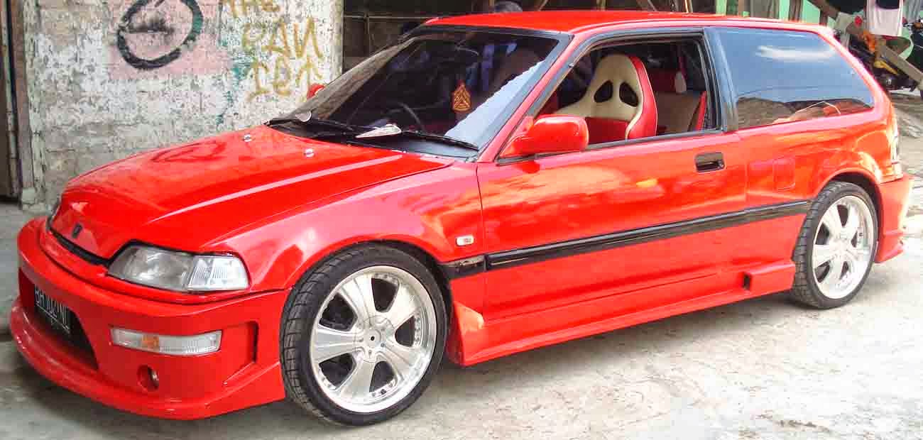 55 Foto  Modif  Mobil  Civic  Wonder  Ragam Modifikasi 