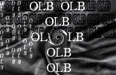 Oregonleatherboy OLB Spiral Black and White logo-ish Art Design