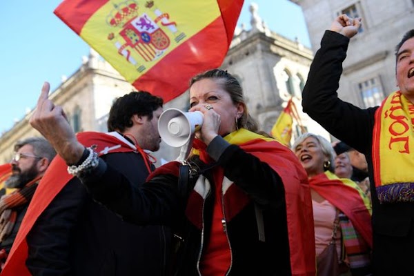 Absoluto fracaso: ni 15.000 personas secundan en toda España la protesta de la extrema derecha de Vox contra el Gobierno 