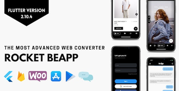 Rocket BeApp v1.6 – Flutter Web Converte