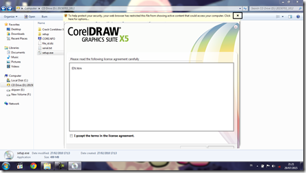 Install CorelDRAW Graphics Suite X5 - 4