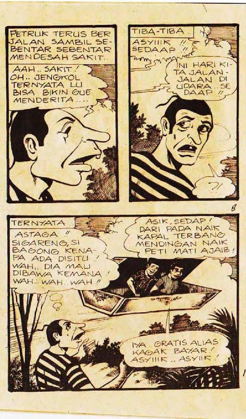 Baca Komik Petruk By Tatang S MISTERI PETI MATI Komik Koplak