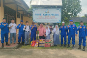 BULAN RAMADHAN, DITPOLAIRUD POLDA JAMBI BERIKAN BANTUAN KELENGKAPAN RUMAH IBADAH DAN SEMBAKO KE PANTI ASUHAN.