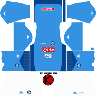 SSC Napoli 2017/18 - Dream League Soccer Kits