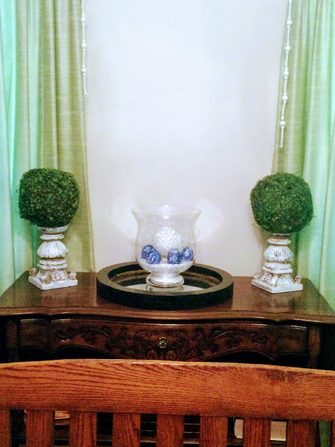 How to decorate your dining room with boxwoods