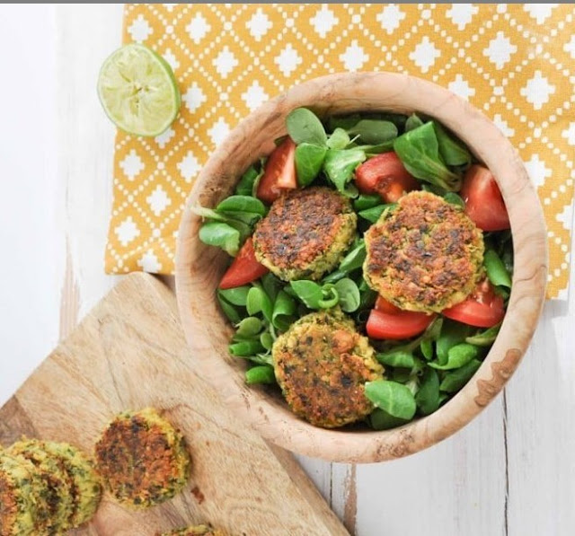 VEGAN & GLUTEN-FREE GREEN FALAFEL #vegetarian #snack