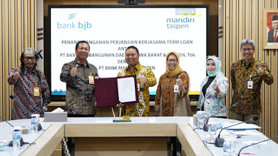 Dorong Laju Perekonomian, bank bjb Jalin Kerja Sama dengan Bank Mantap