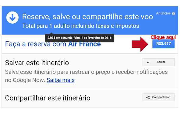 Google flights