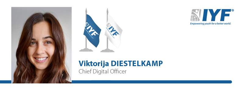 Viktorija Diestelkamp, IYF Chief Digital Officer