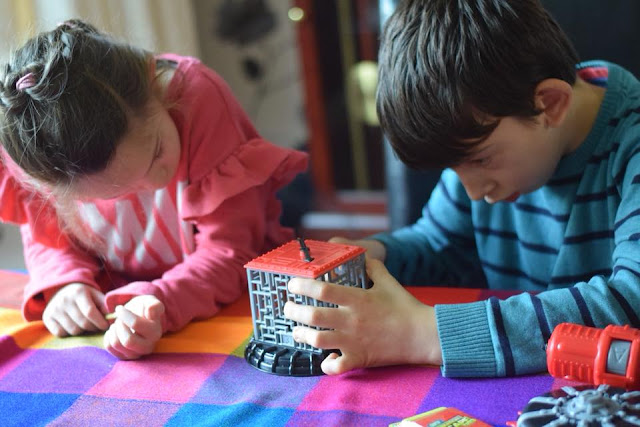 using fine motor skill in the key cage challenge 