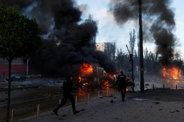 Bucharest Nine presidents say Russian bombardments in Ukraine are war crimes