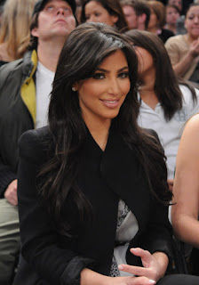 Kim Kardashian At The New York Knicks Garden