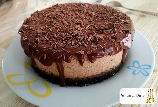 Cheesecake choco-praliné