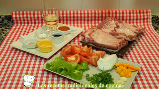 Receta de costillas al horno en salsa