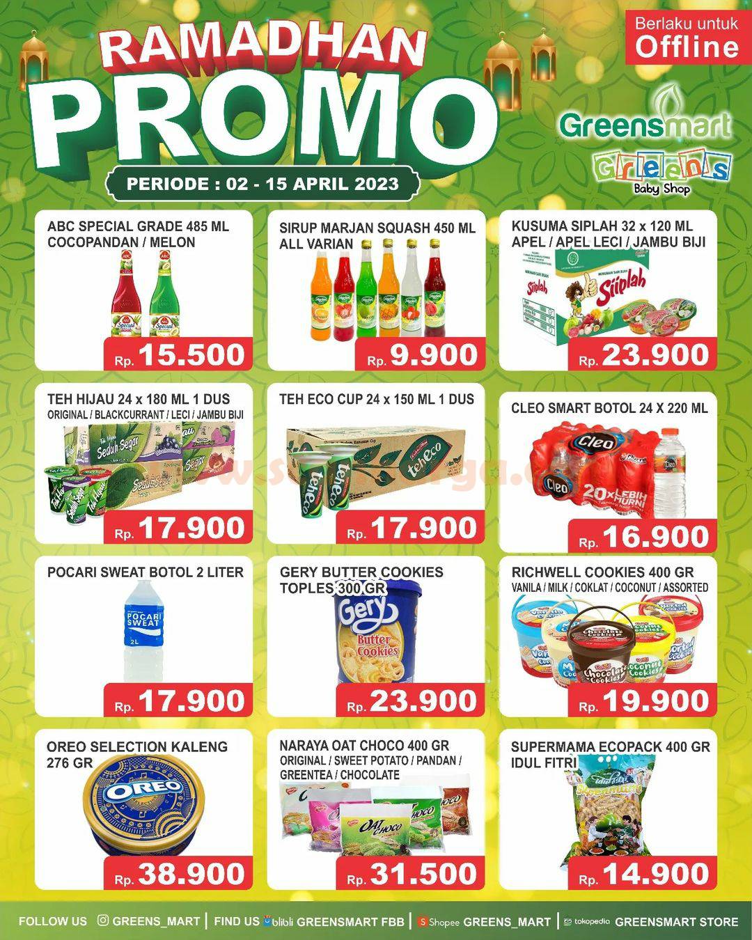 GreensMart Promo Ramadhan Terbaru 2 - 15 April 2023