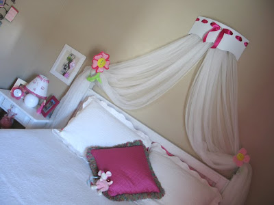 Bedroom Canopy on Inspiring Ideas With Artist Jeanne Winters  New Girl S Bedroom Canopy