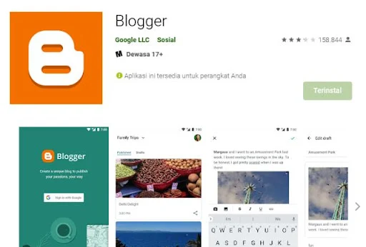 Cara Buat Artikel di Blog Pakai HP Android