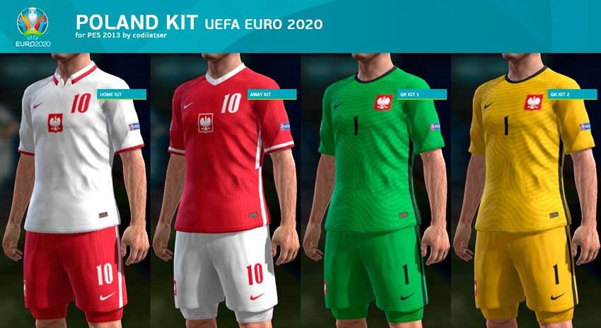 PES 2013 Poland Kit UEFA EURO 2020 GDB