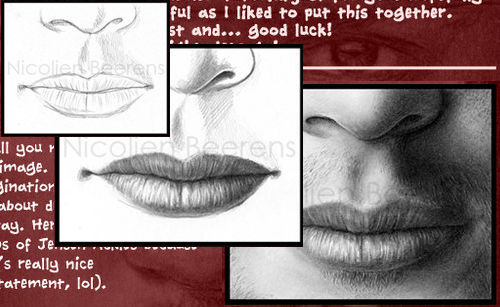 Lip Drawing Tutorial