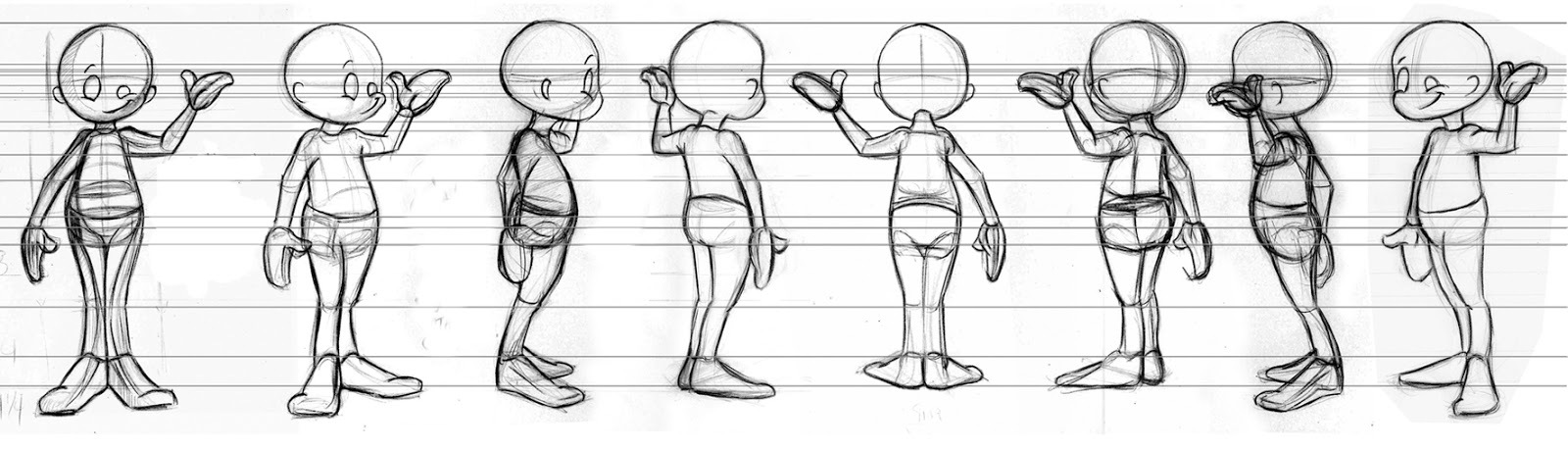 SonjebasaLand: How to Draw A Turn-around