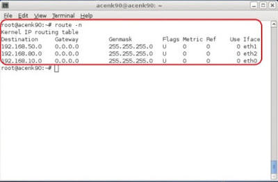 konfigurasi Routing Static Pada Linux Debian