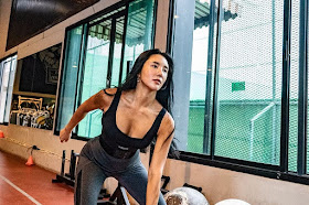 Areum Jung – Fitness Workout at Gym